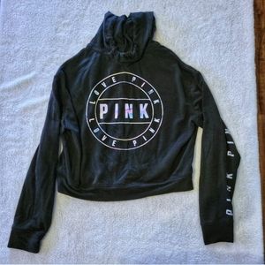 Victoria's Secret PINK Watercolor Logo Beach Hoodie XS
